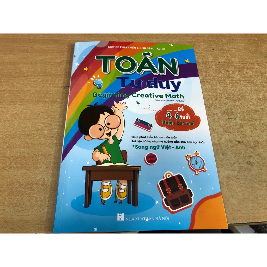 TOÁN TƯ DUY CHO BÉ 4 - 6 TUỔI