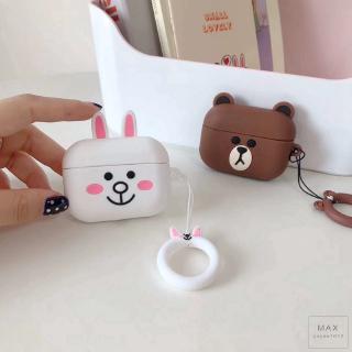 Vỏ silicone chống rơi bảo vệ cho hộp đựng tai nghe Airpods pro