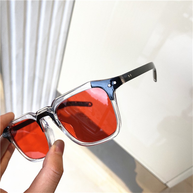 Kính mát gọng vuông chống tia UV400 trẻ trung thời trang dành cho cả nam và nữ