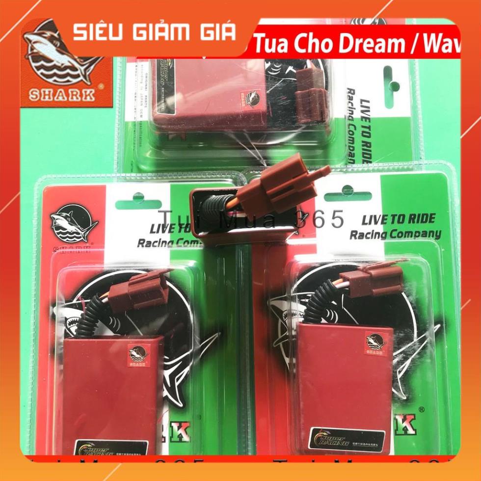 IC Shark Độ Mở Tua Máy Cực Mạnh Honda Wave, Dream chính hãng