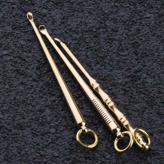 Dụng Cụ Lấy Ráy Tai Bằng Đồng Thau Làm Thủ Công