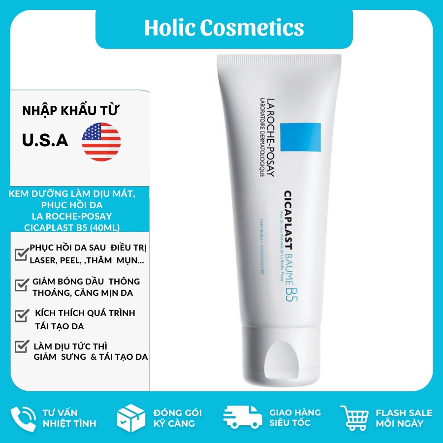 Kem dưỡng giúp làm mềm và dịu da LA ROCHE-POSAY Cicaplast baume B5 | BigBuy360 - bigbuy360.vn