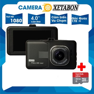 (Tặng thẻ nhớ 32Gb) Camera Hành Trình ô tô Vehicle BlackBOX Full HD,Cam hành trình chính hãng mỹ, 1 ĐỔI 1 TRONG 12 THÁNG