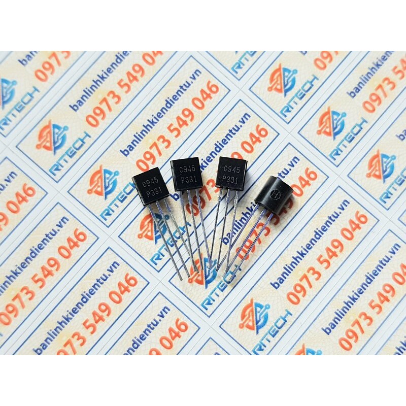 [Combo 20 chiếc] C945 2SC945 Transistor NPN 0.15A/50V TO-92 (Hàng xịn)