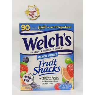 Kẹo dẻo trái cây welch’s Fruit Snacks mỹ 90 gói date 10/2023