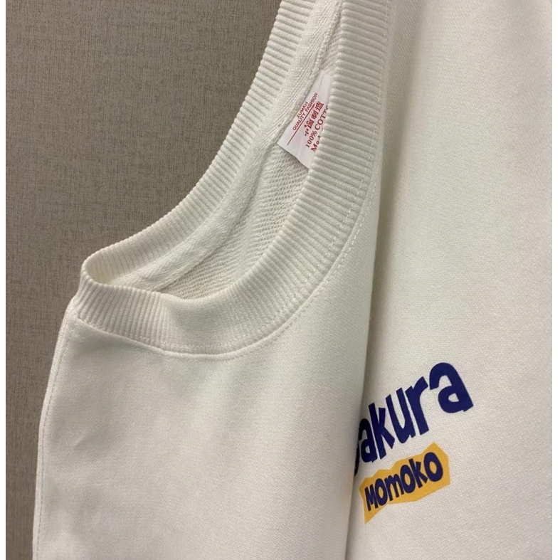 Áo Sweater Cổ Tròn Dáng Rộng In Họa Tiết Hoạt Hình Phong Cách Cổ Điển Thời Trang Cho Nữ