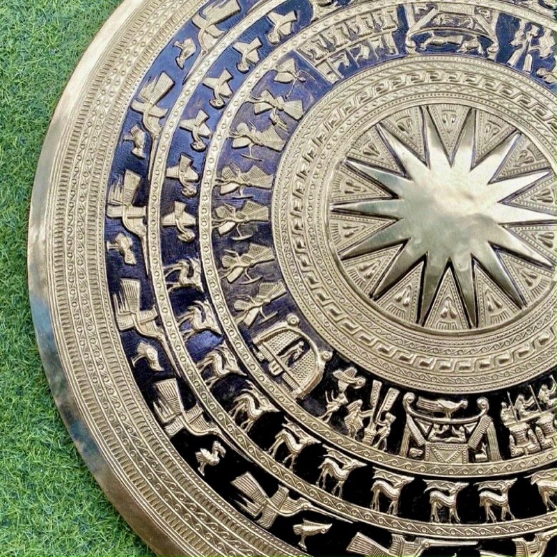 Mặt trông đông nổi 60 cm tranh phong thủy