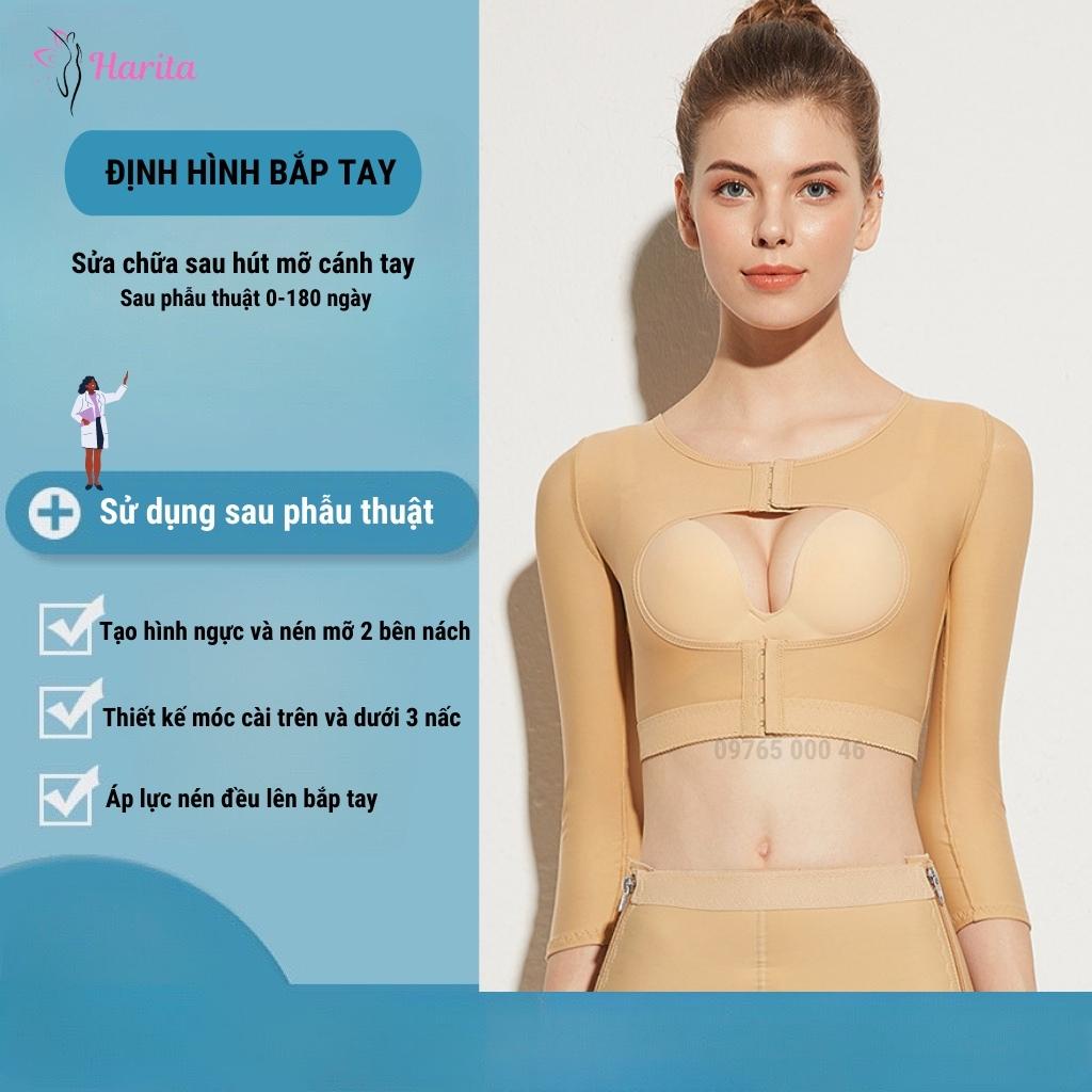 Áo gen nịt định hình tay lưng nách sau hút mỡ, nâng ngực Harita cao cấp xuất Nhật