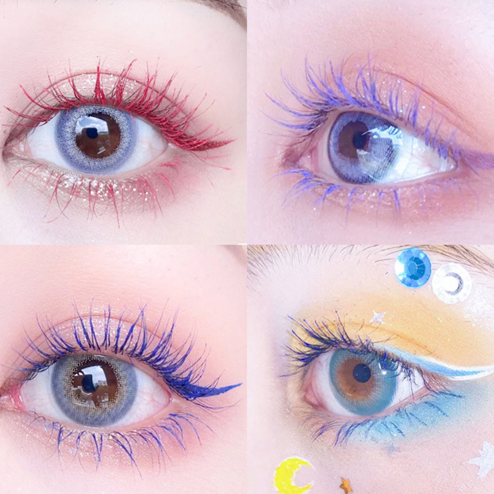 (Hàng Mới Về) Mascara Chuốt Mi Nhiều Màu Tùy Chọn Kèm Cọ Tiện Dụng | BigBuy360 - bigbuy360.vn