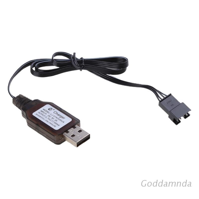 Thiết bị sạc pin Usb 7.4v  Sm-4P Li-Ion cho ô tô/ tàu thuyền điều khiển từ xa