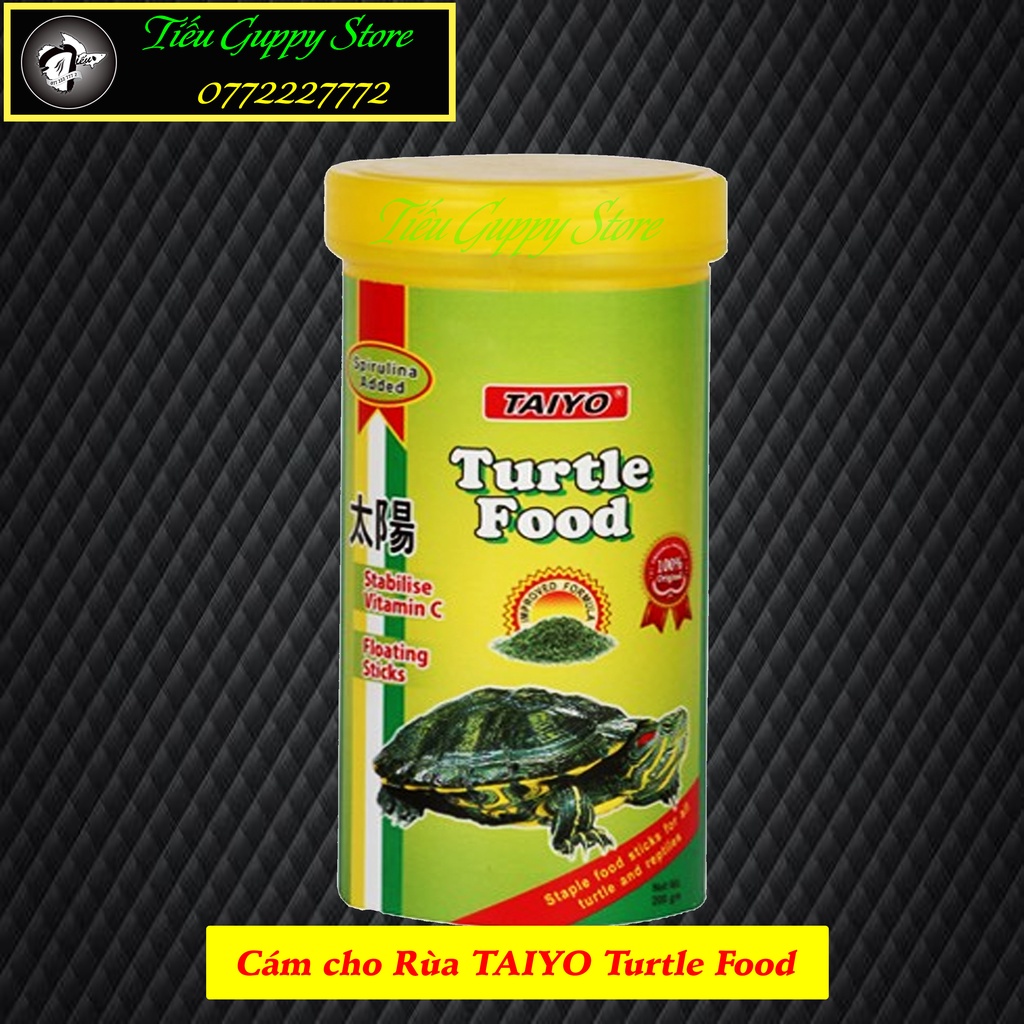 Thức Ăn Cho Rùa Cảnh TAIYO Turtle Food - Chuyên Dùng cho Rùa, Baba, Bò Sát