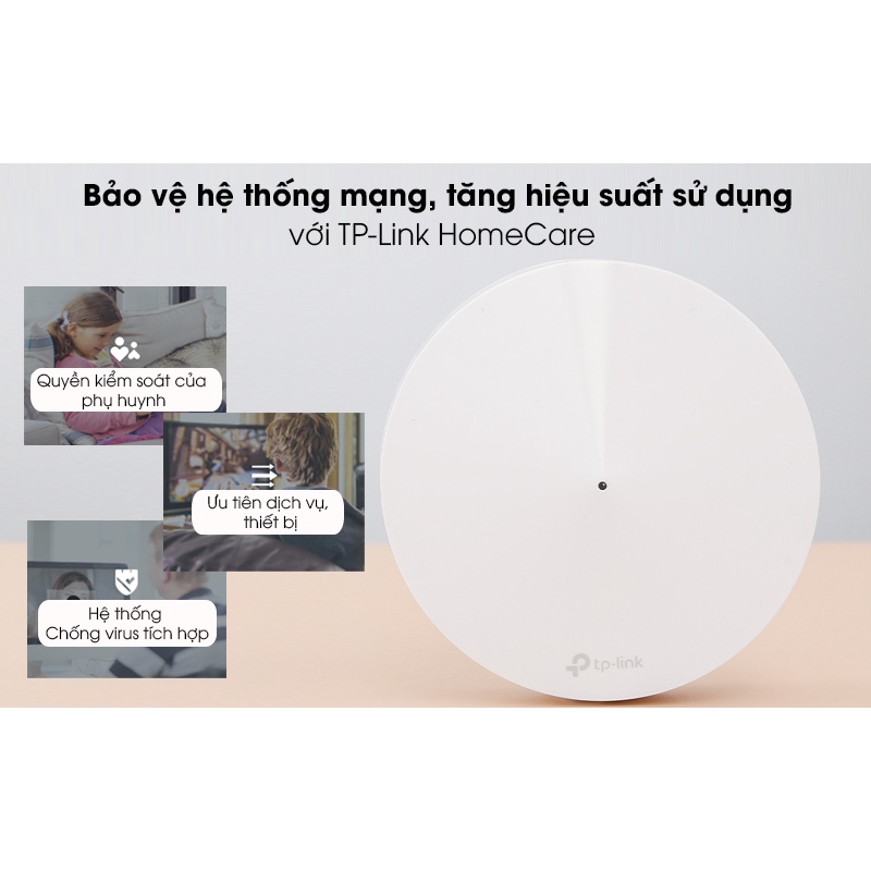 Bộ Phát Wifi Mesh TP-Link Deco M5 1- 2- 3 Pack Chuẩn AC 1300Mbps - TRANGIATELECOM