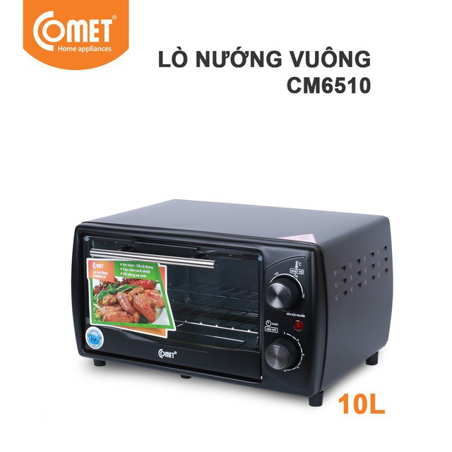 AC1 [Mã ELCOMET11 giảm 8% đơn 250K] Lò nướng điện Comet CM6510 10L 4