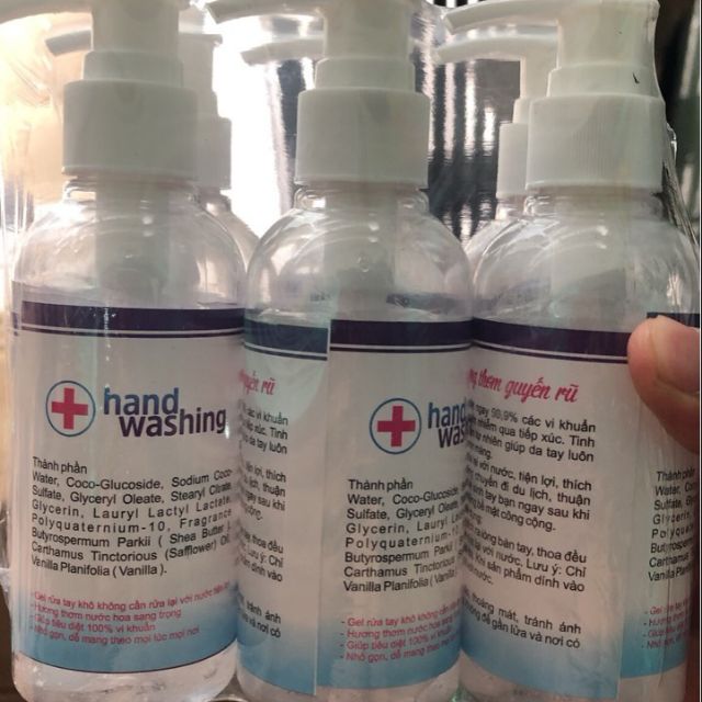 Nước rửa tay khô 100ml