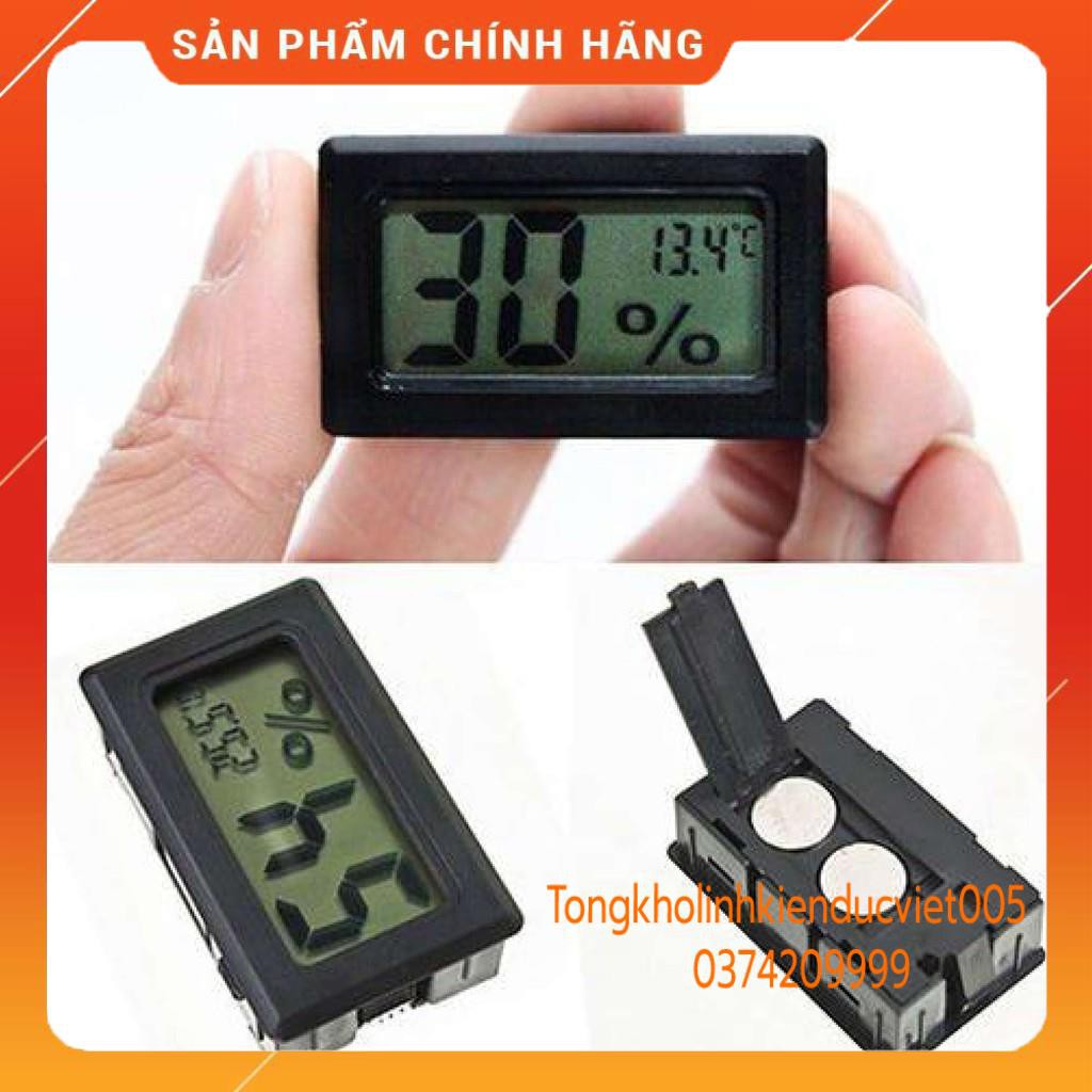 . Đồng hồ đo nhiệt độ và độ ẩm hiển thị số ..