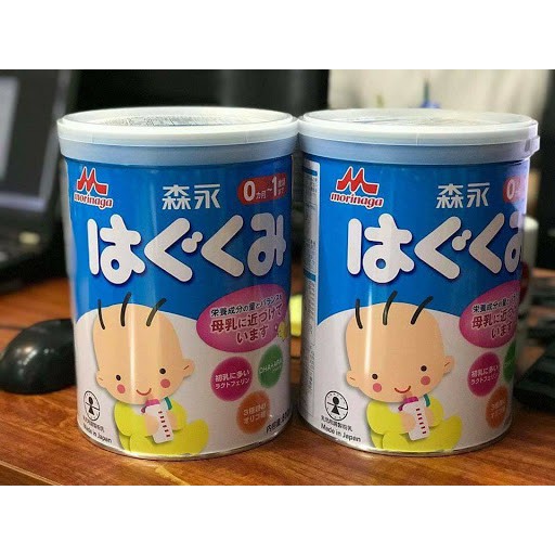 Sữa MORINAGA nội địa Nhật đủ số 0-1, 1-3 Date mới, hàng Air 810gr