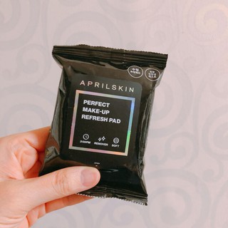 Khăn Tẩy Trang Nhanh April Skin Perfect Make-up Refresh Pad