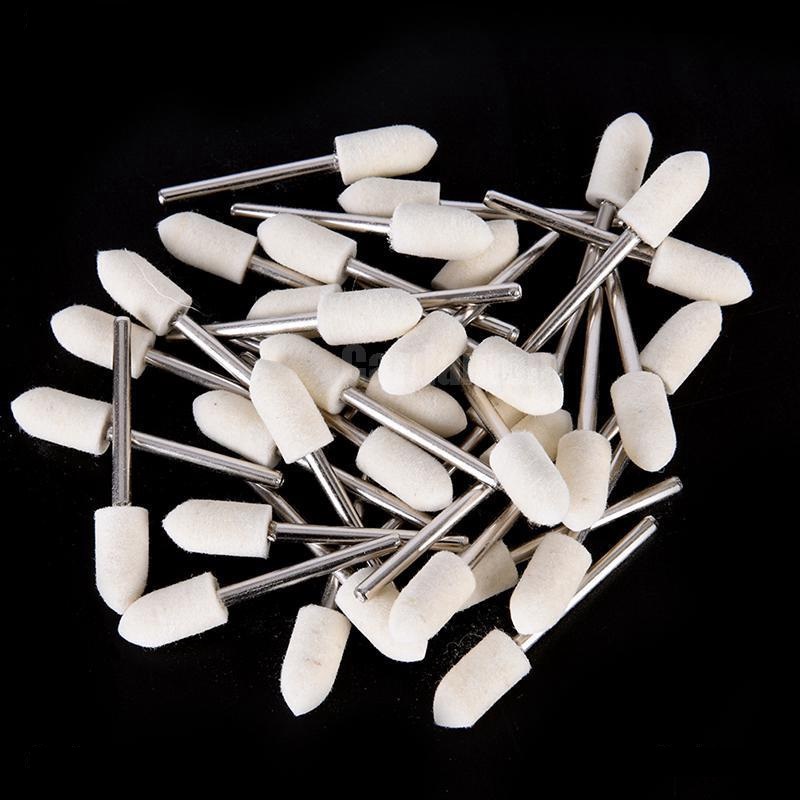 Đầu len đánh bóng, quấn keo (cán 3.0mm)
