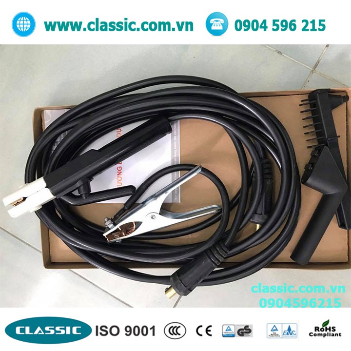 Máy hàn que inverter Classic ARC-200B Chuyên que 3.2li  Dùng xưởng, đi công trình