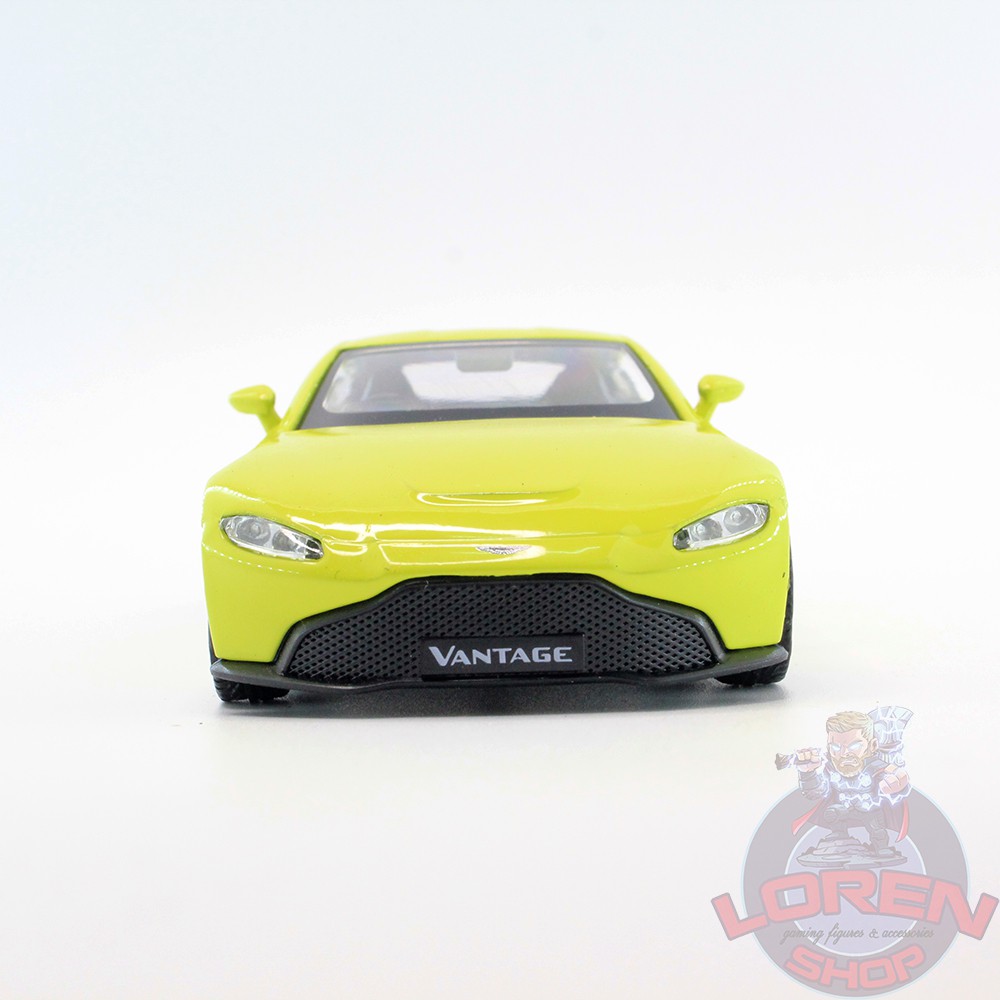 Mô hình ô tô kim loại tỷ lệ 1:36, siêu xe đồ chơi chạy cót Aston Martin Vantage lorenshop