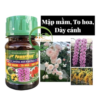 Phân bón cá powerfeed mập mầm, to hoa, dày cánh 100ml