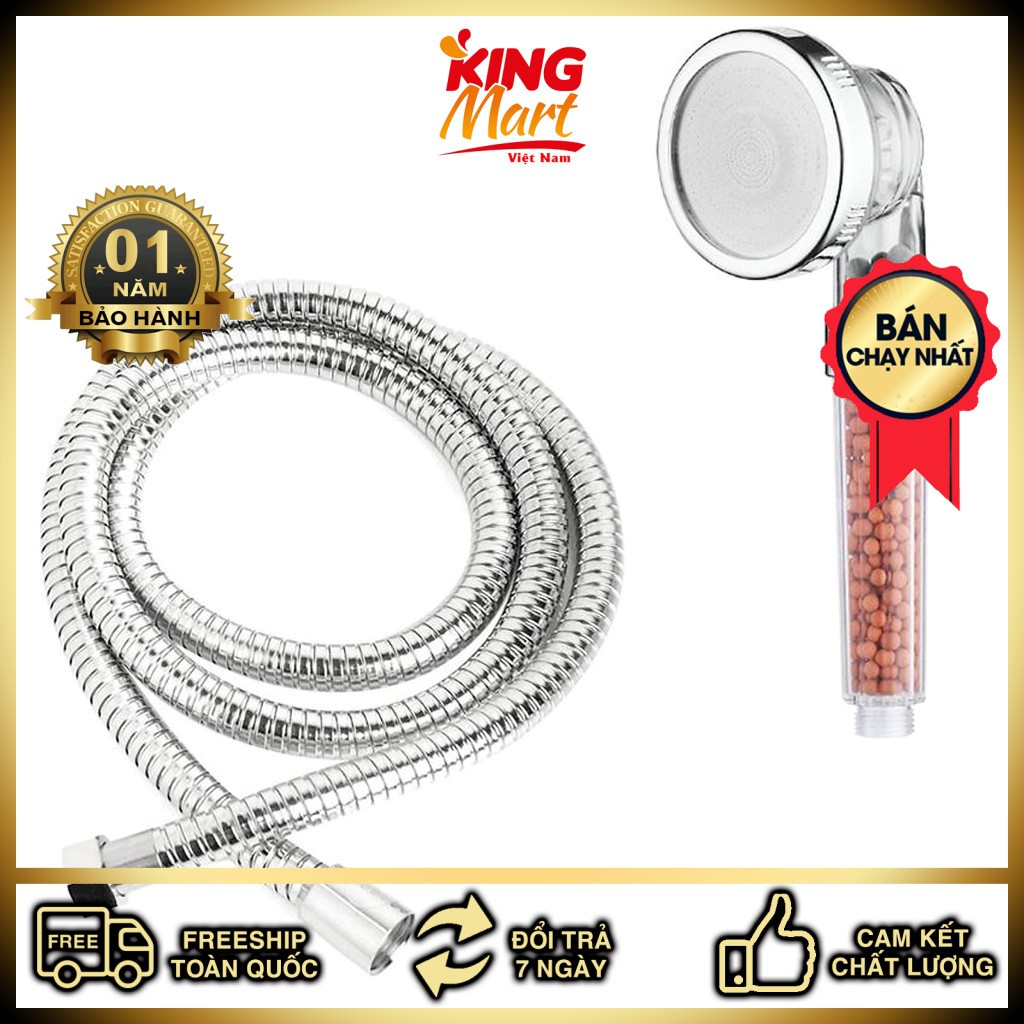 Vòi tắm hoa sen tăng áp Nano công nghệ Nhật Bản(Kingmart68)