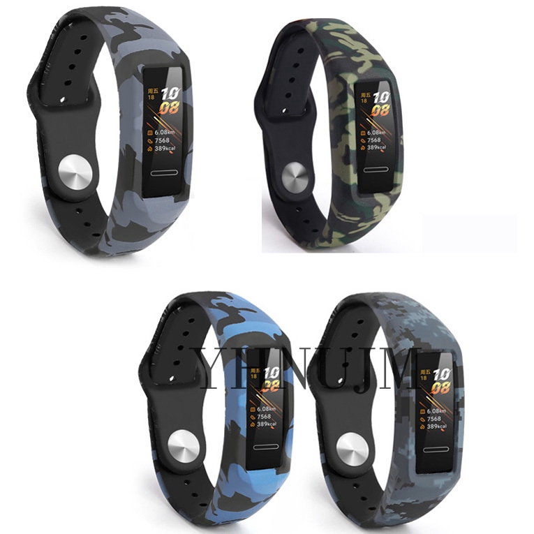 Dây đeo silicon thay thế màu trơn cho Huawei Honor Band 5i/Huawei Band 4