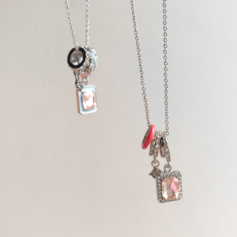 Vòng cổ Hình Kẹo Màu Cầu Vồng Phong Cách Harajuku Mới