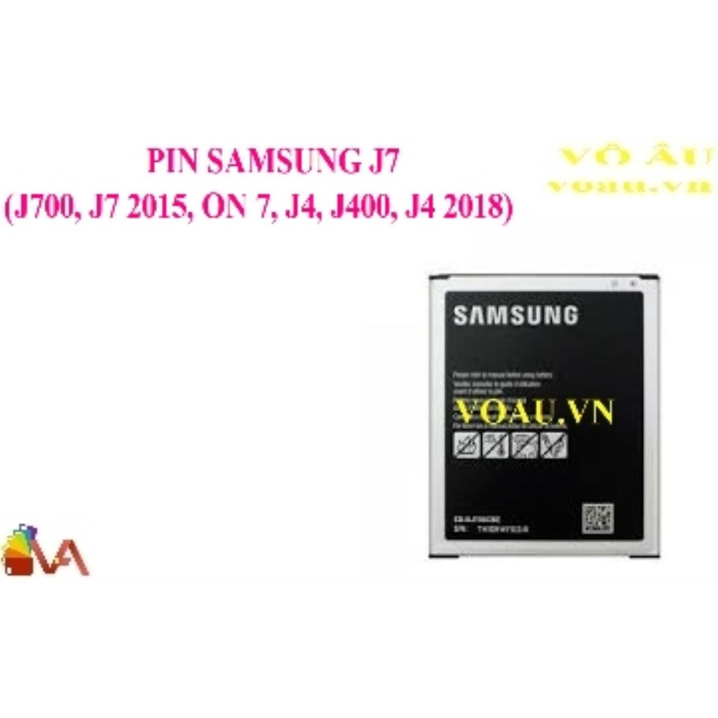 PIN SAMSUNG J7 (J700, J7 2015, ON 7, J4, J400, J4 2018) [chính hãng]