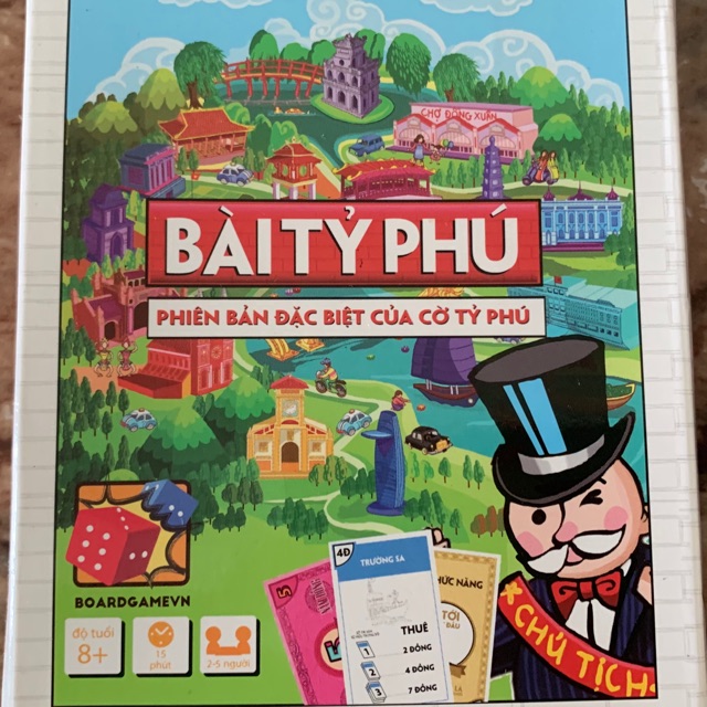 Board Game Bài Tỷ Phú