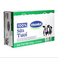 Thùng 48 hộp sữa tươi vinamilk có đương , ít đường, không đường 100%/180ml (Date mới )
