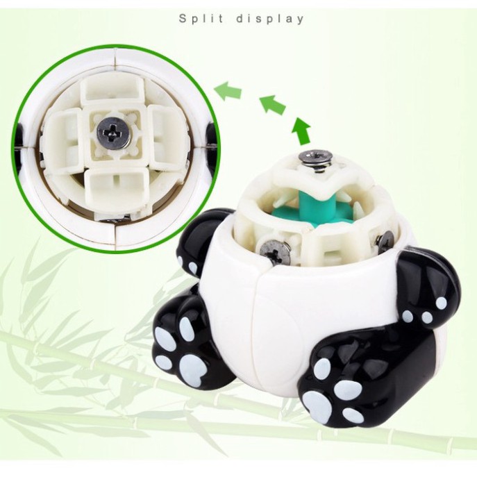 Móc Khóa Rubik Biến Thể 2x2 YuXin Mini Panda Keychain