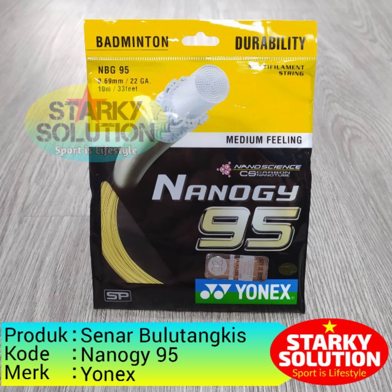 Quả Cầu Lông Chính Hãng Yonex Nanogy 95 Nbg95 Sp