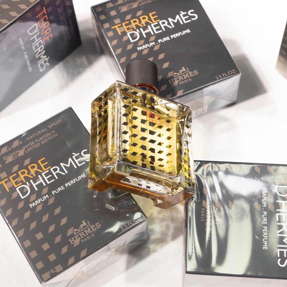 NƯỚC HOA NAM TERRE D'HERMES H BOTTLE LIMITED EDITION PARFUM 75ML MẪU 2019