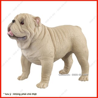 Mô Hình Chó Bulldog Mặt Xệ - 4679