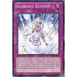 Thẻ bài Yugioh - TCG - Glorious Illusion / SDLI-EN030'