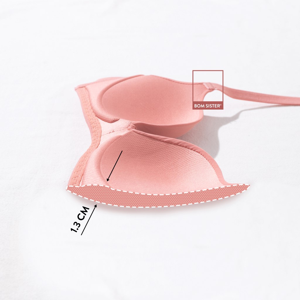 [Mã FARSBRBOM1 giảm 10% đơn 99K] Áo lót mút mỏng thun lạnh không gọng màu trơn nâng ngực tự nhiên BOM SISTER A3566 | BigBuy360 - bigbuy360.vn