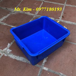 Thùng nhựa A3 - Kích Thước: 378x305x153mm