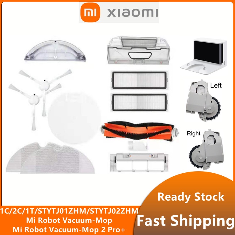 Bộ Phụ Kiện Cho Robot Hút Bụi Xiaomi 1C / 2C / 1T / STYTJ01ZHM / STYTJ02ZHM / Mi 2 Pro +