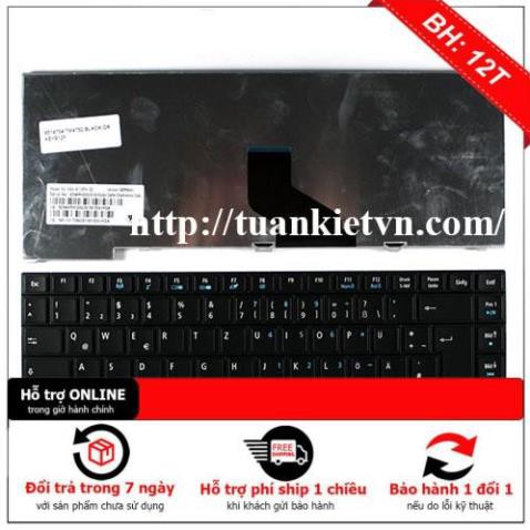 Bàn phím Acer Travelmate 4750 4750g 4750z 4750zg 6495 6495g 6495t 6495tg 84738473G 8473T 8473TG 8473Z P243-M P243-MG