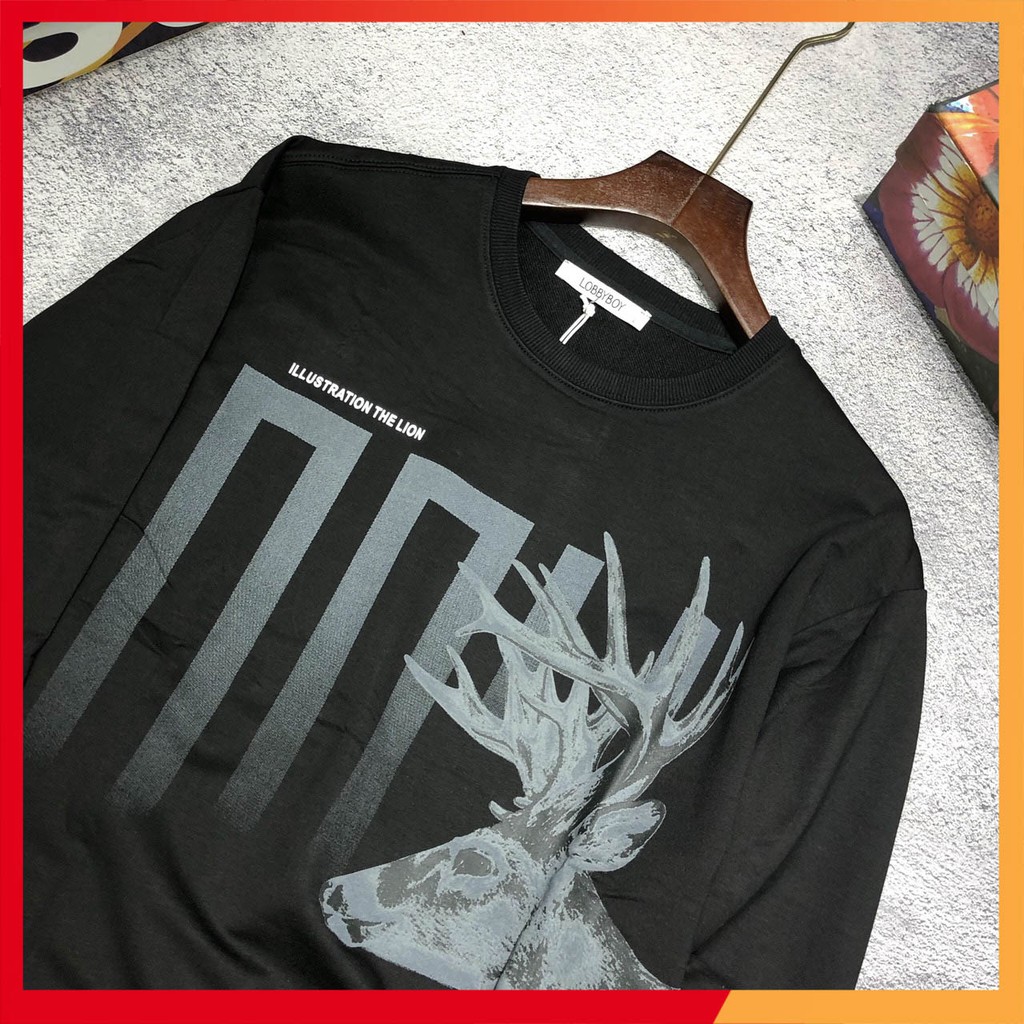 Áo sweater thun nỉ dài tay nam ANSW20 | BigBuy360 - bigbuy360.vn