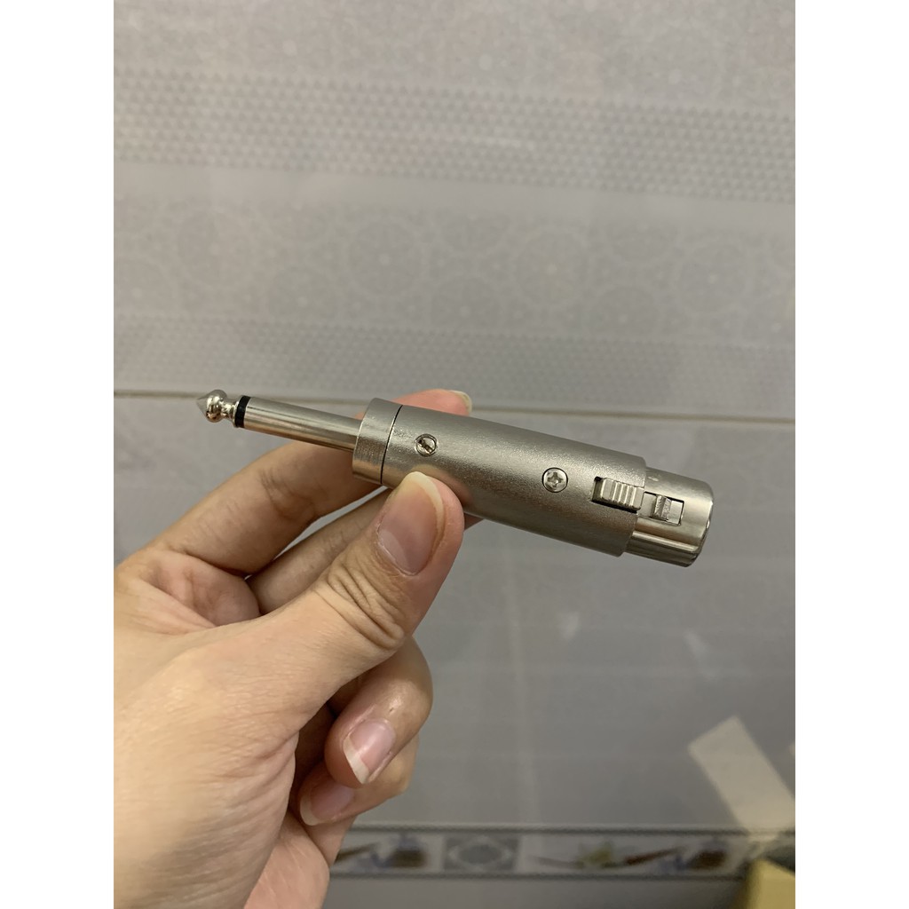 Đầu chuyển jack 6ly ra đầu Canon XLR Cái