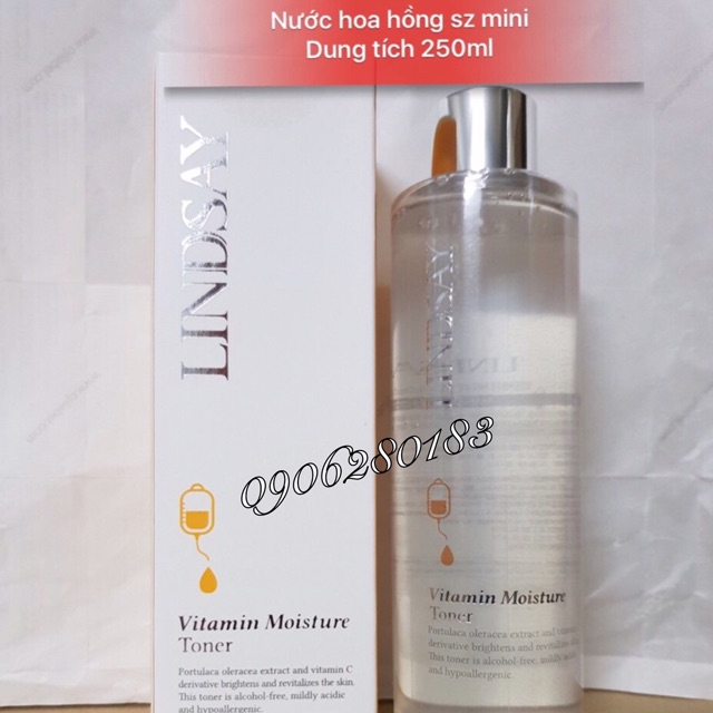 Nước hoa hồng Lindsay 200ml