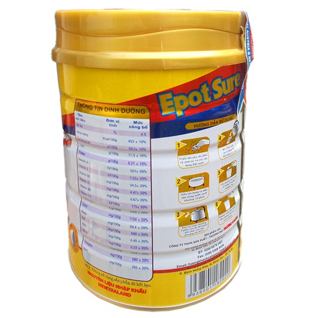 Sữa tiểu đường Epotsure Diecerna 900g