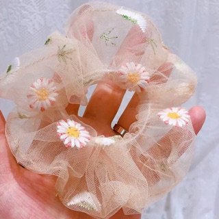CỘT TÓC SCRUNCHIES - bông cúc