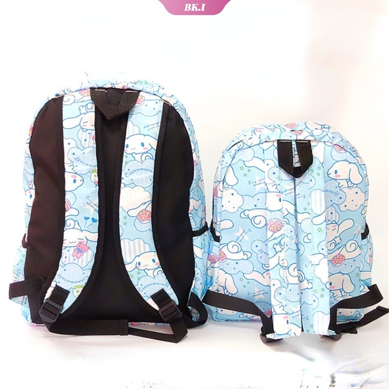 SANRIO Ba Lô Canvas In Hình Hello Kitty Cinnamoroll My Melody Dễ Thương Cho Nữ