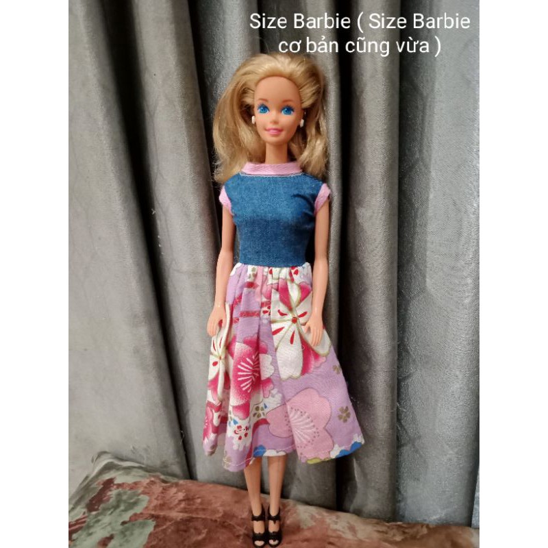 Quần áo búp bê hàng may size Barbie Vintage ( không kèm búp bê và không kèm giày )