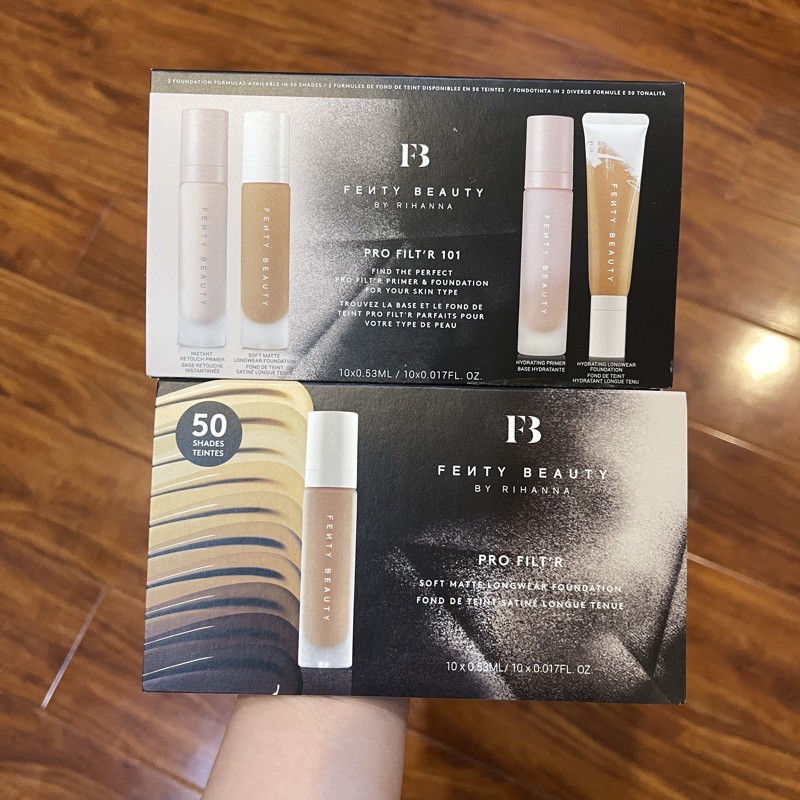 [Sample] Set kem lót - kem nền Fenty