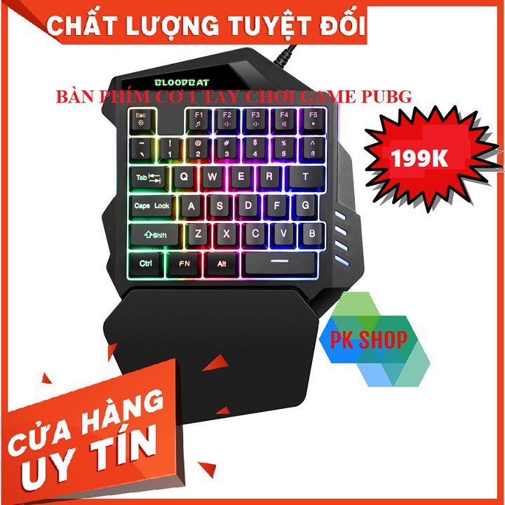 Bàn phím Cơ chơi game PUBG 1 tay G94