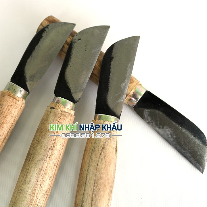 Dao chiết ghép cành thép rèn cán gỗ siêu sắc - G6